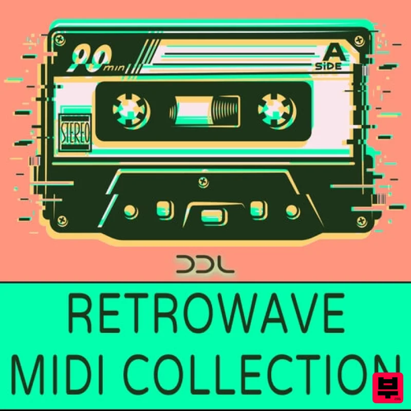 Deep Data Loops Retrowave MIDI Collection - Professional Music Instrument Photo