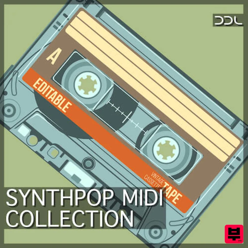 Deep Data Loops Synthpop MIDI Collection - Synthwave