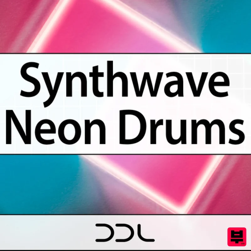 Deep Data Loops Synthwave Neon Drums - Synthwave