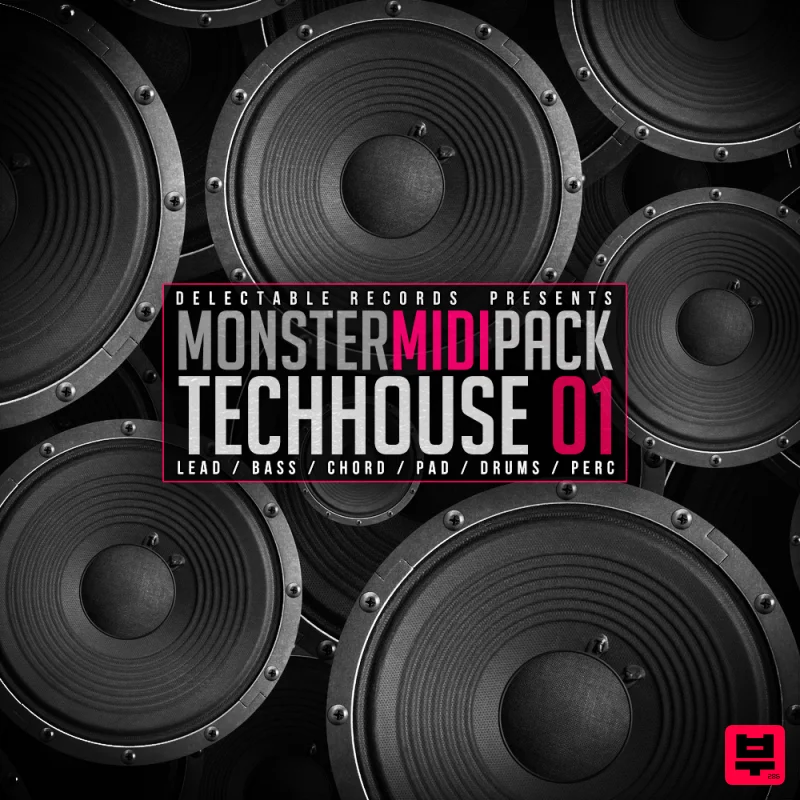 Delectable Records Tech House Monster MIDI Pack 01 - Tech House