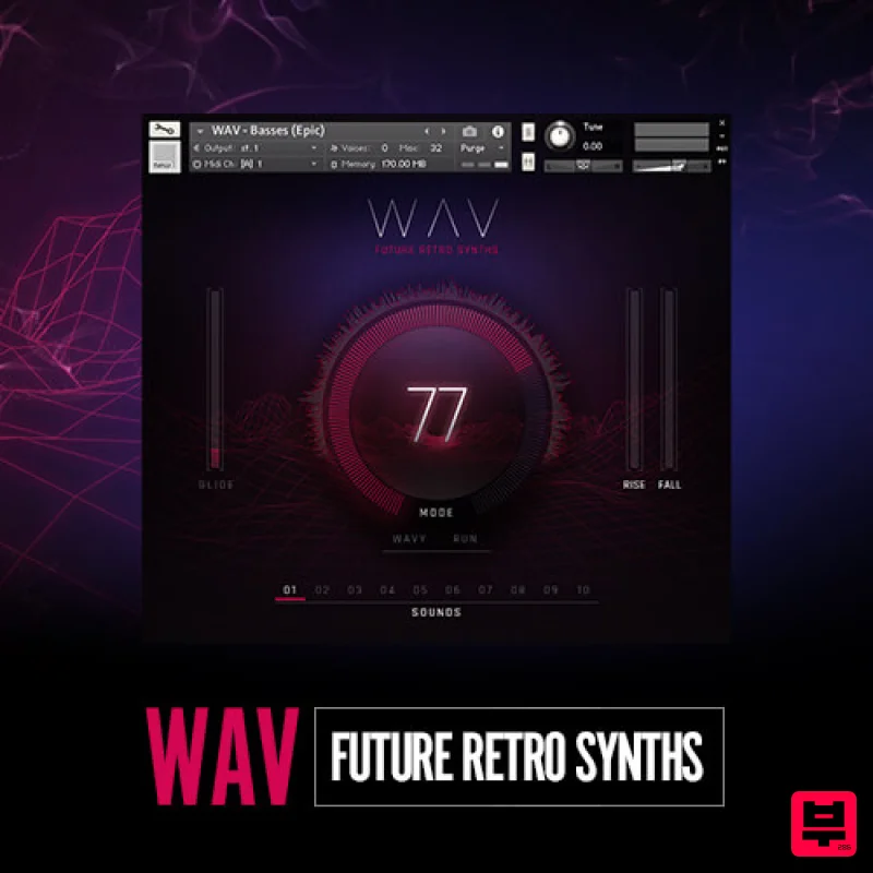 Delicate Beats WAV - Synthwave
