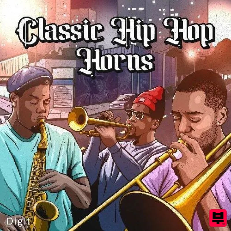 Digit Sounds Classic Hip Hop Horns - Hip Hop