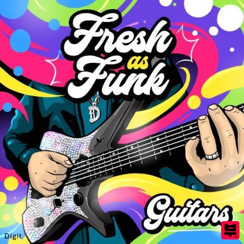 Digit Sounds Fresh as Funk Guitar - Professional Music Instrument Photo