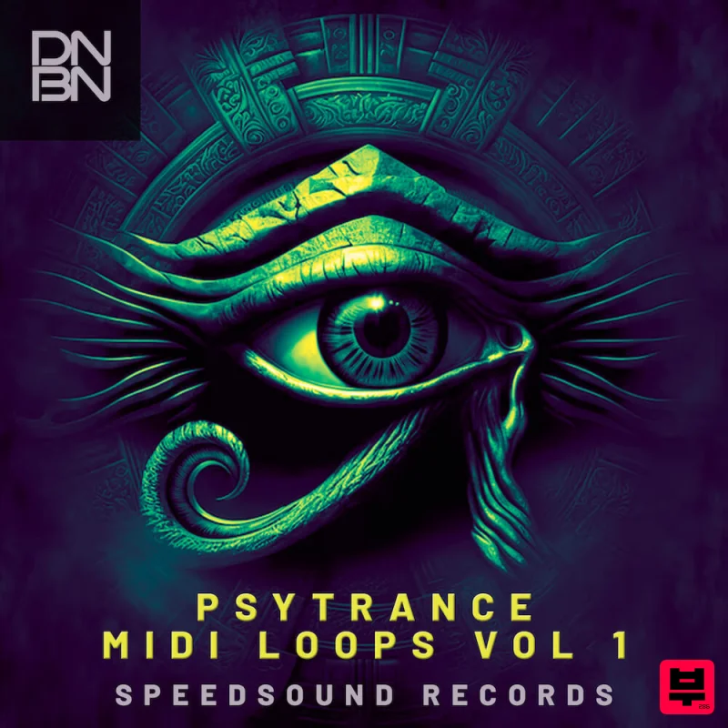 DNBN Psytrance MIDI Loops Vol 1 - Psytrance