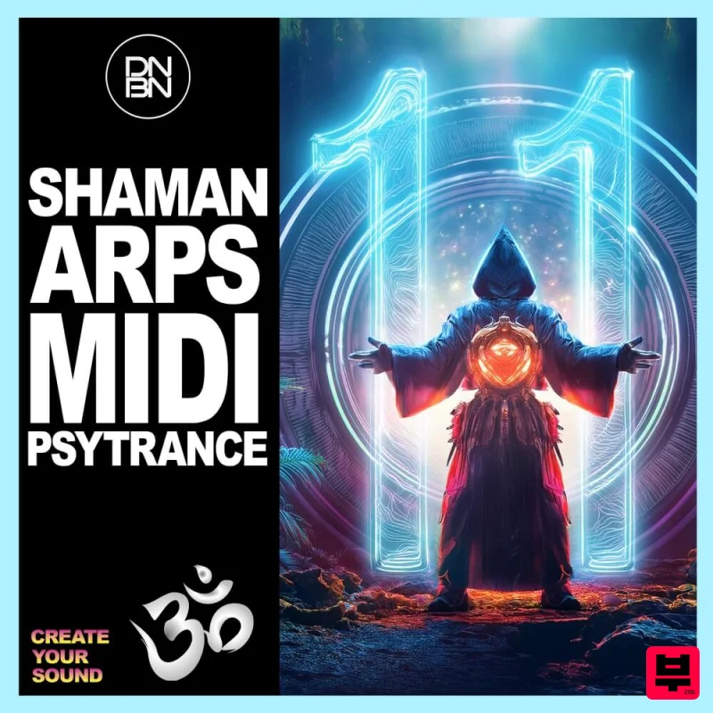 DNBN Shaman Arps MIDI – Psytrance Ritual Collection - Psytrance