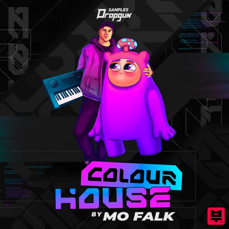 Dropgun Samples Mo Falk Colour House - House