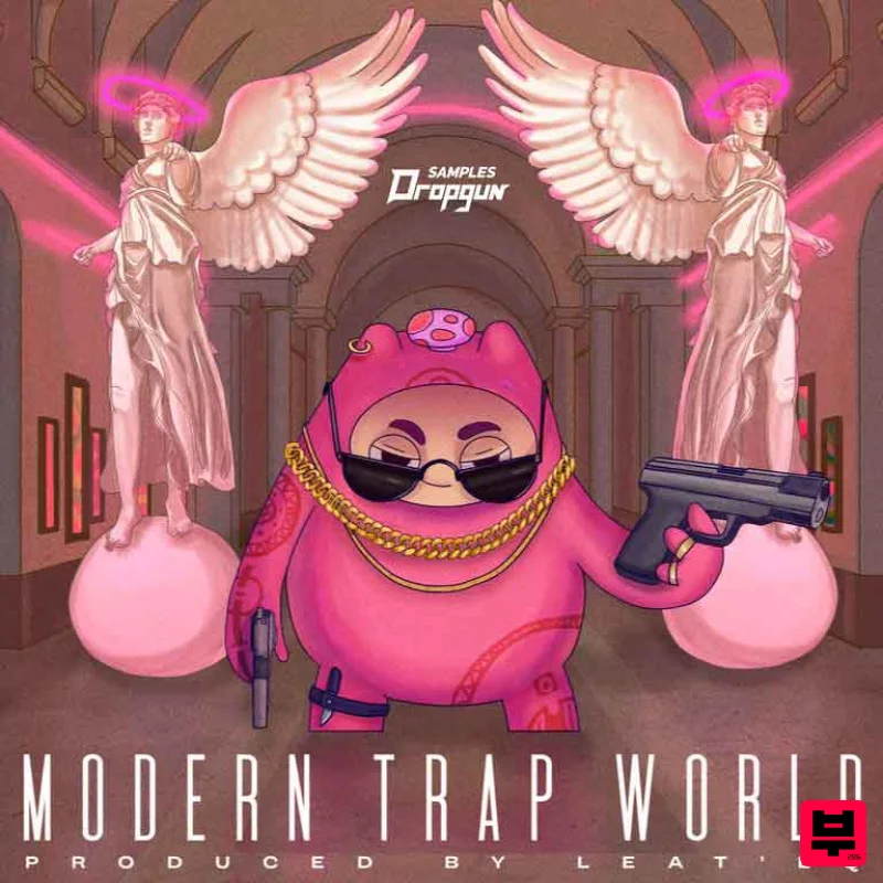 Dropgun Samples Modern Trap World produced by Leat'eq  - Trap