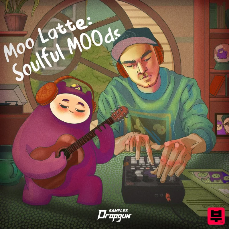 Dropgun Samples Moo Latte Soulful MOOds - Lo-Fi Hip Hop