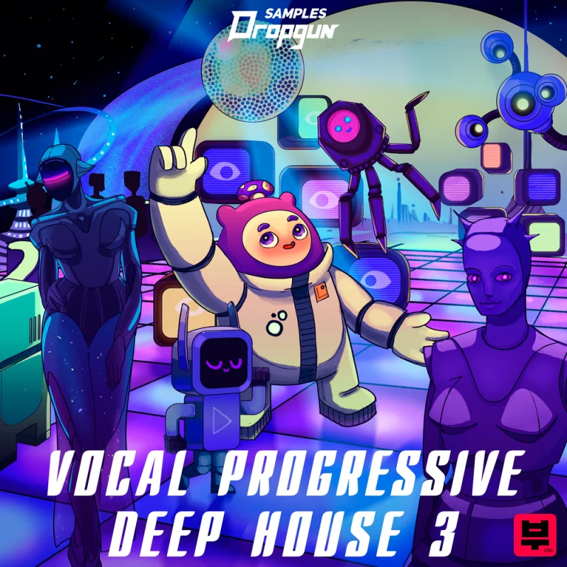 Dropgun Samples Vocal Progressive Deep House 3 - Professional Music Instrument Photo