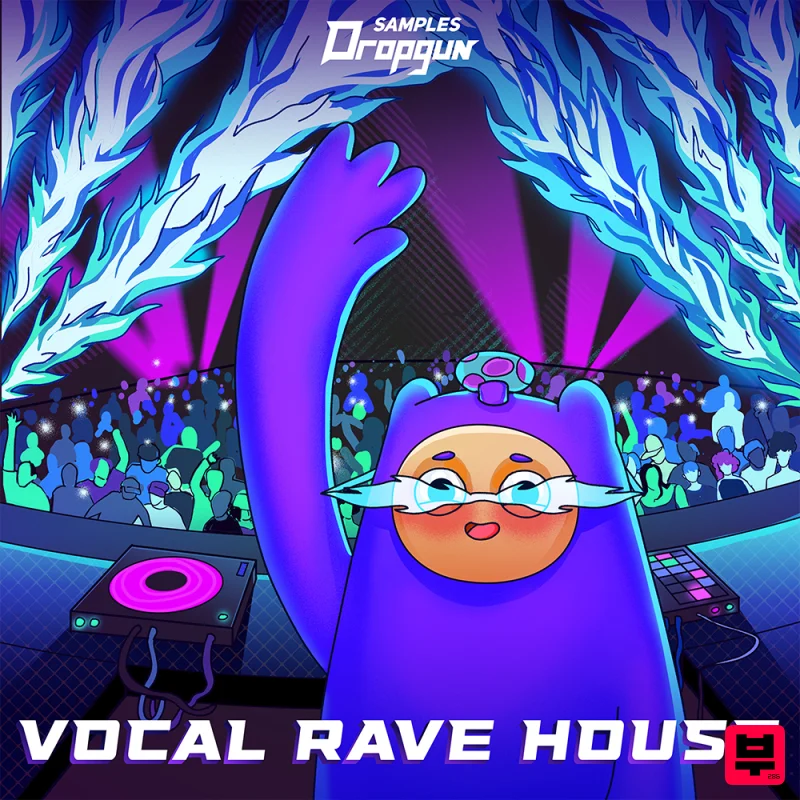 Dropgun Samples Vocal Rave House - EDM