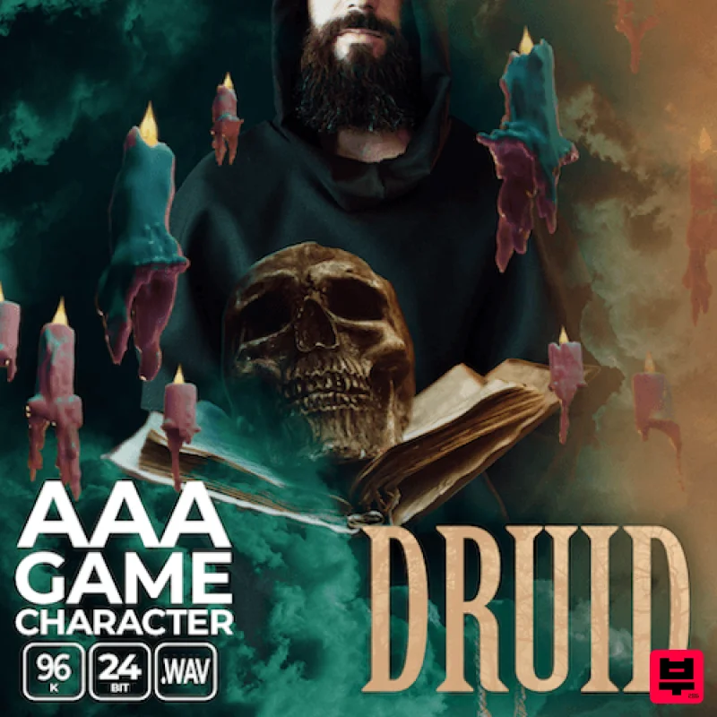 Epic Stock Media AAA Game Character Druid - Sound Effect
