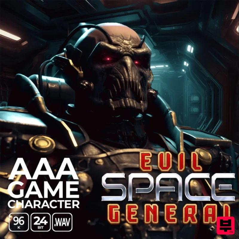 Epic Stock Media AAA Game Character Evil Space General - Sound Effect