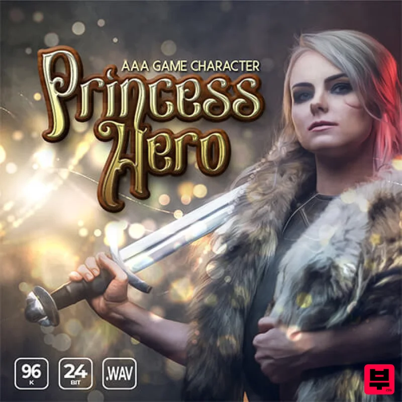 Epic Stock Media AAA Game Character Princess Hero - Sound Effect