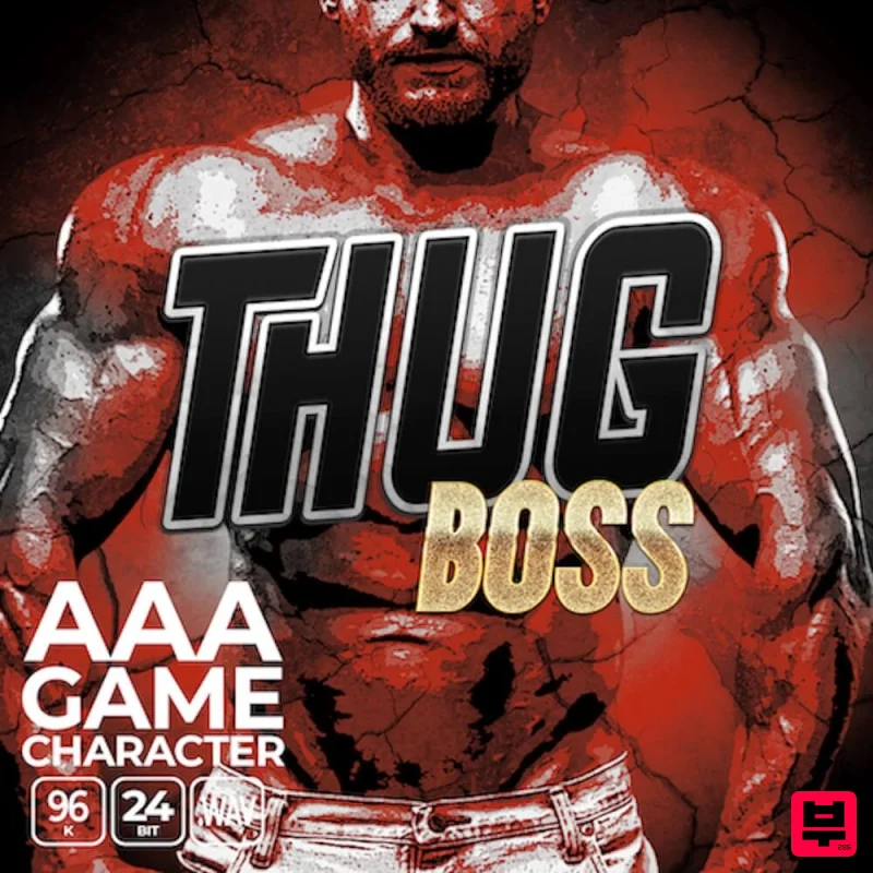 Epic Stock Media AAA Game Character Thug Boss - Sound Effect