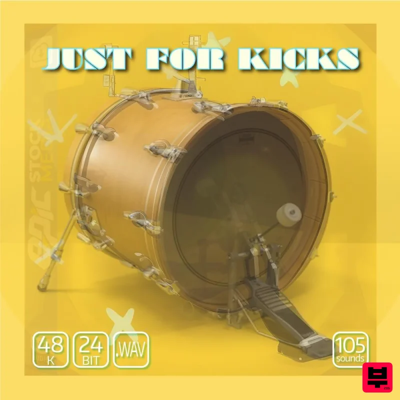 Epic Stock Media Just For Kicks - Professional Music Instrument Photo