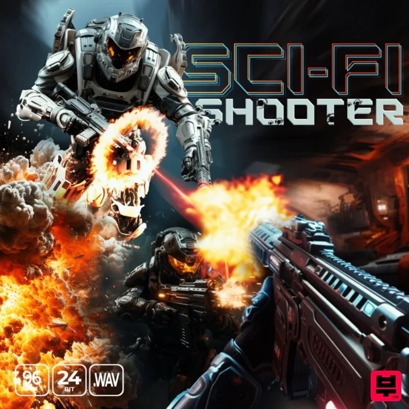 Epic Stock Media Sci-fi Shooter Game - Sound Design Starter Kit - Sound Effect