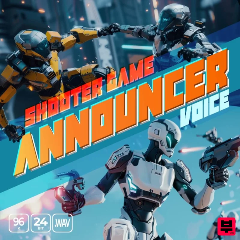 Epic Stock Media Shooter Game Announcer Voice - Sound Effect