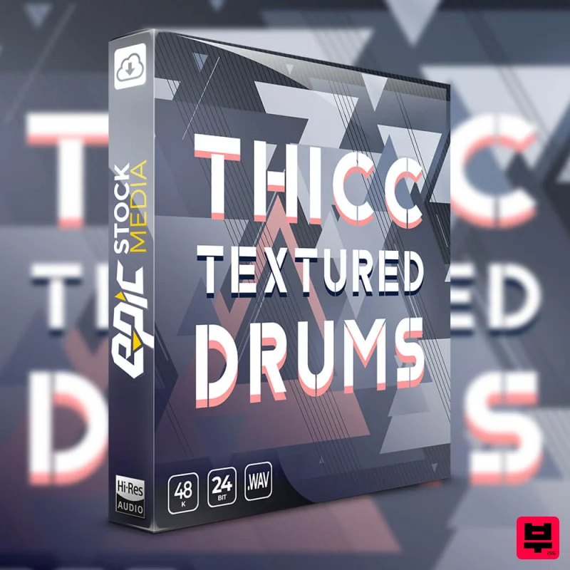 Epic Stock Media Thicc Textured Drums - Trap