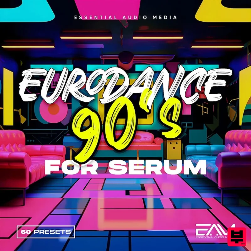 Essential Audio Media Eurodance 90s For Serum - EDM