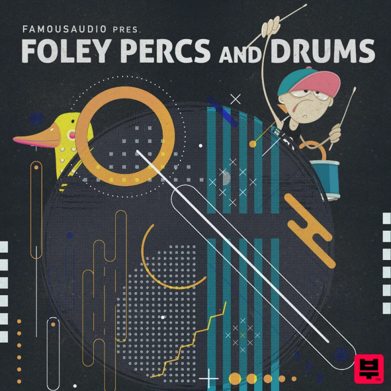 Famous Audio Foley Percs & Drums - Professional Music Instrument Photo