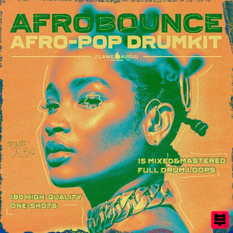 Flame Audio AFROBOUNCE: Afro-Pop Drumkit - Afrobeat