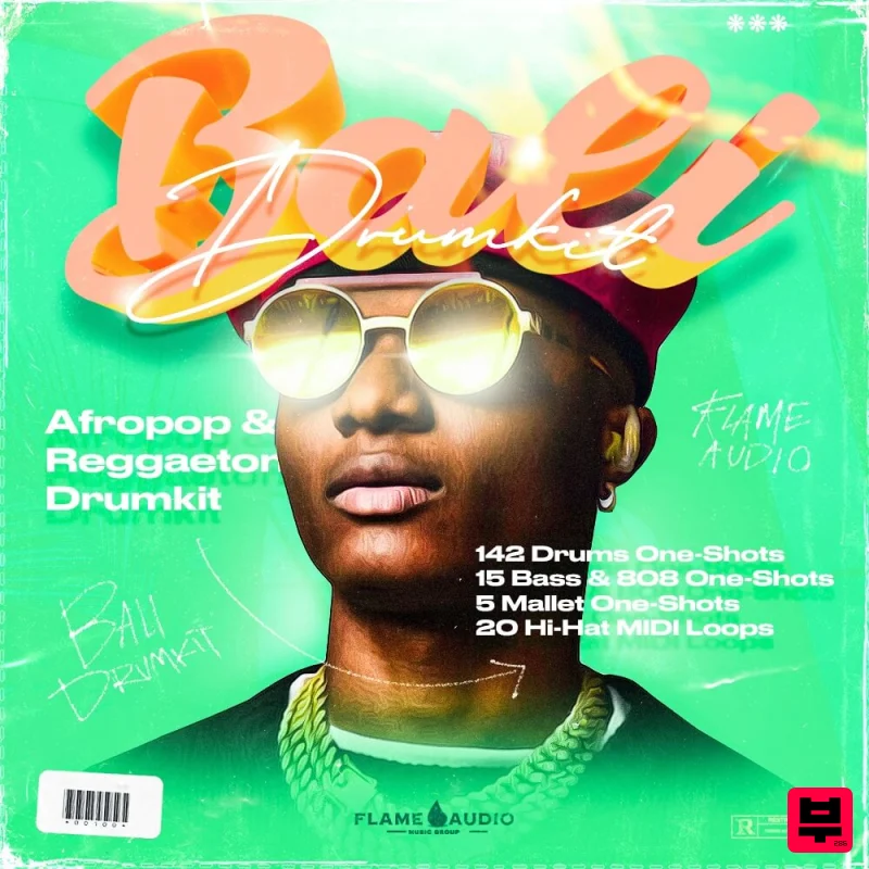 Flame Audio BALI: Afrobeat Quality Drums - Professional Music Instrument Photo