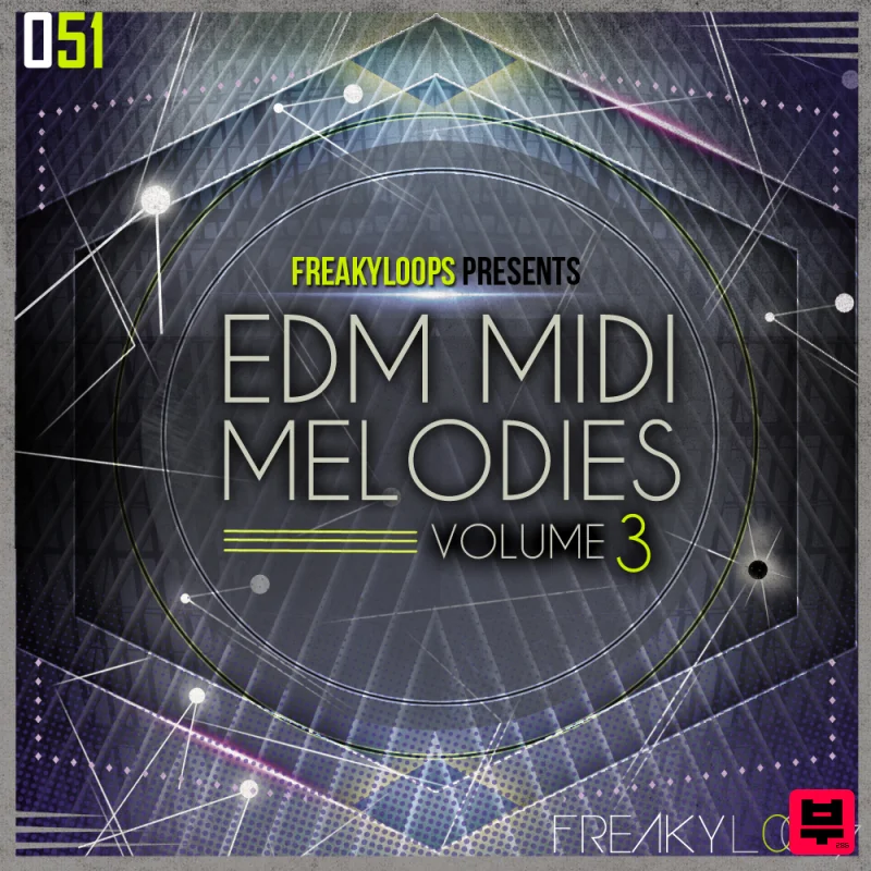 Freaky Loops EDM MIDI Melodies Vol. 3 - Sound Archives
