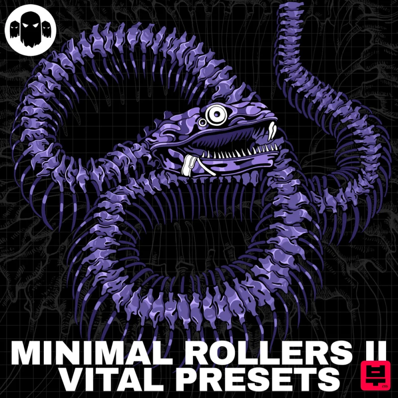 Ghost Syndicate MINIMAL ROLLERS II: Vital Presets - Drum and Bass