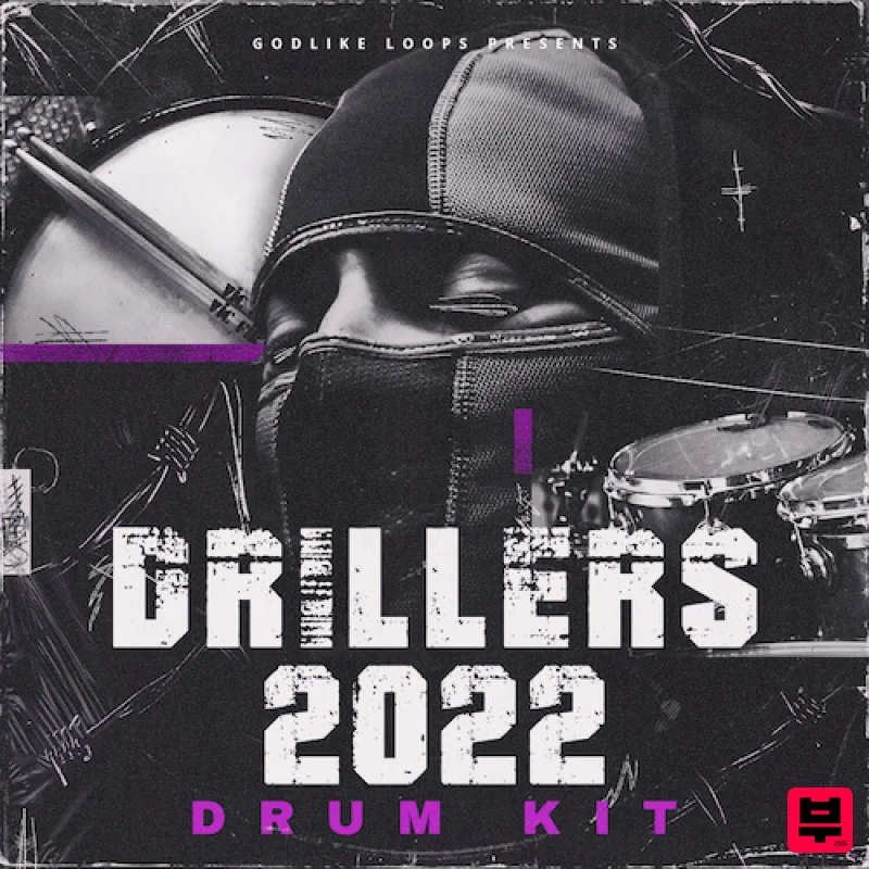 Godlike Loops Drillers 2022 Drum Kit - Professional Music Instrument Photo
