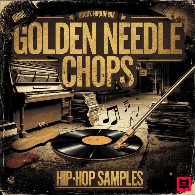Godlike Loops Golden Needle Chops - Hip-Hop Drums & Melodies - Hip Hop