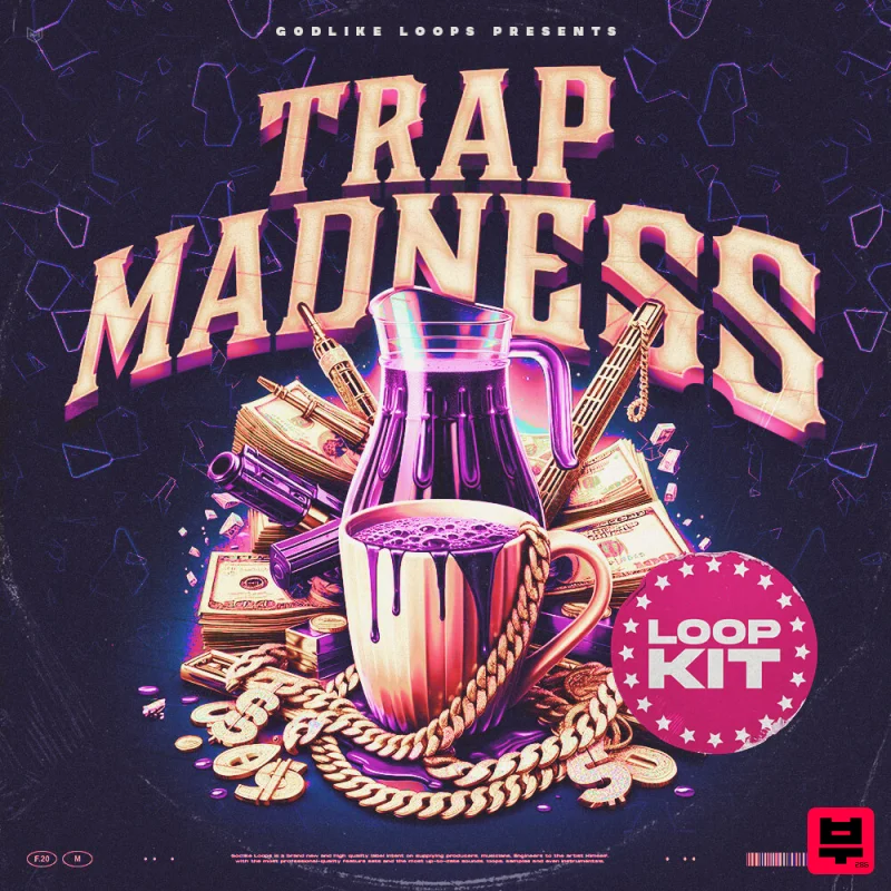 Godlike Loops Trap Madness Loop Kit - Trap
