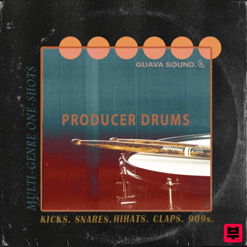 Guava Sound PRODUCER DRUMS: Multi-Genre One-Shots - Hip Hop