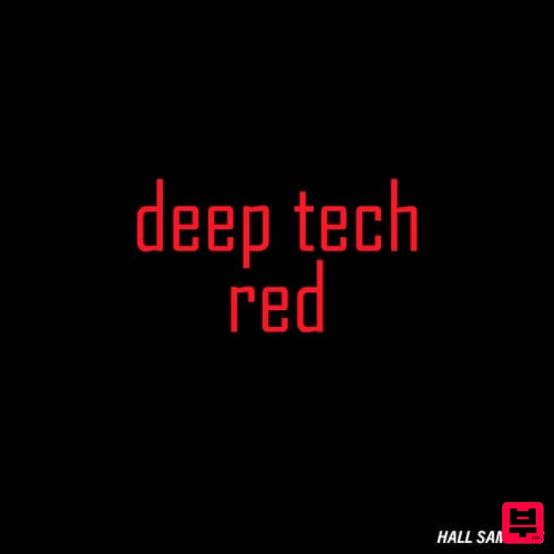 Hall Samples Deep Tech Red - Tech House