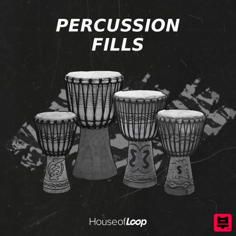 House Of Loop Percussion Fills - House