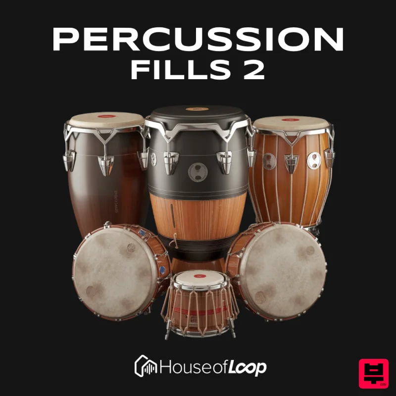 House Of Loop Percussion Fills 2 - House
