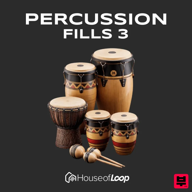 House Of Loop Percussion Fills 3 - Tech House