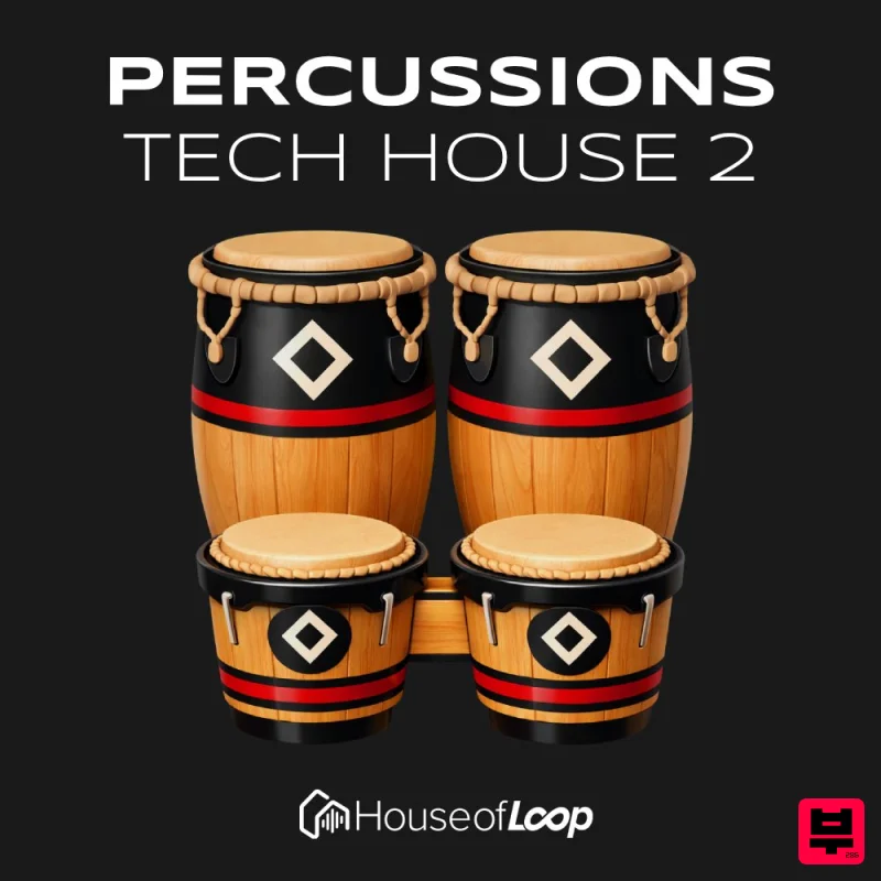 House Of Loop Percussions Tech House 2 - Professional Music Instrument Photo