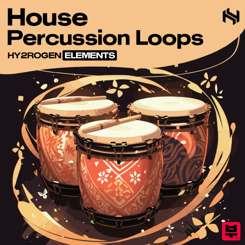 HY2ROGEN Elements - House Percussion Loops - House