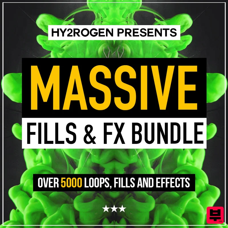 HY2ROGEN Massive Fills & FX Bundle - EDM