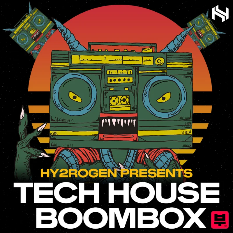 HY2ROGEN Tech House Boombox - Professional Music Instrument Photo