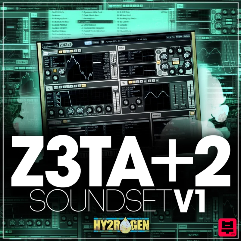 HY2ROGEN Z3TA+2 Soundset Vol.1 - Sound Archives