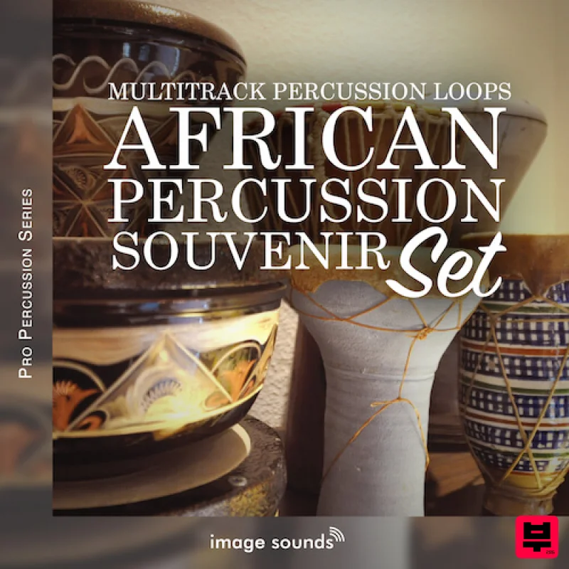 Image Sounds African Percussion Souvenir Set - World Sounds