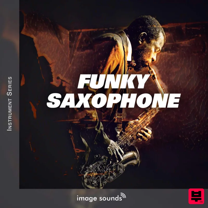 Image Sounds Funky Saxophone - Professional Music Instrument Photo