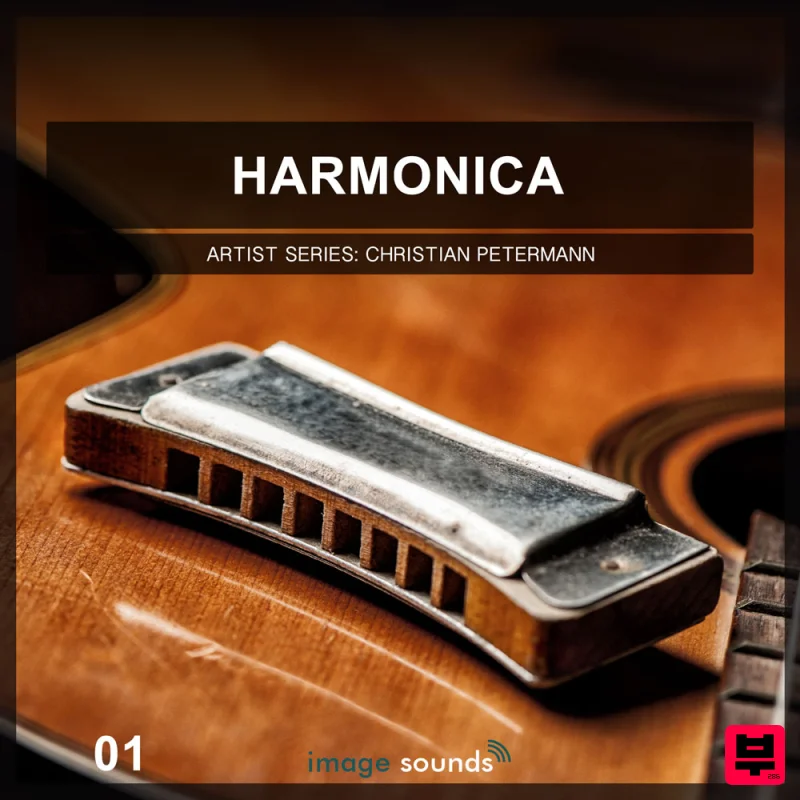 Image Sounds Image Sounds Present - Harmonica 1 - Professional Music Instrument Photo