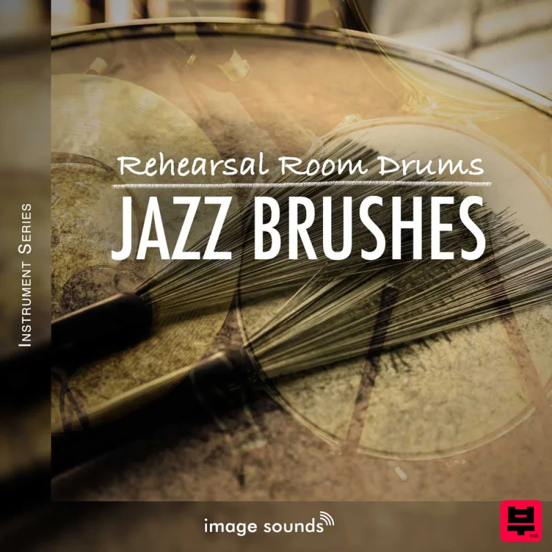 Image Sounds Rehearsal Room Drums Jazz Brushes - Jazz