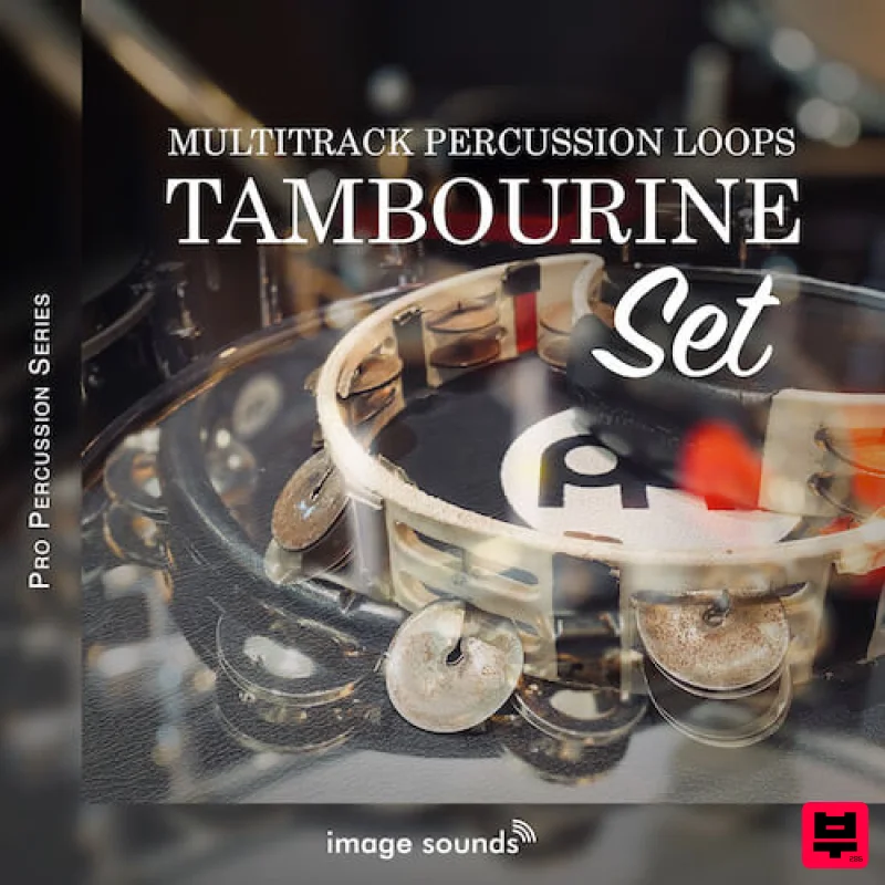 Image Sounds Tambourine Set - Pop