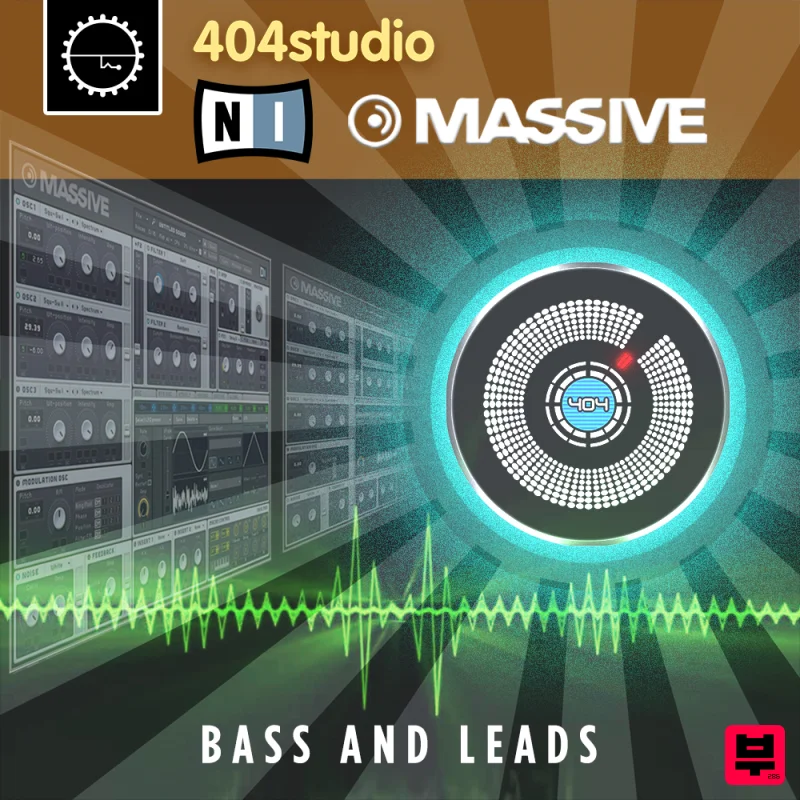 Industrial Strength 404 Studio: Bass & Leads - Professional Music Instrument Photo