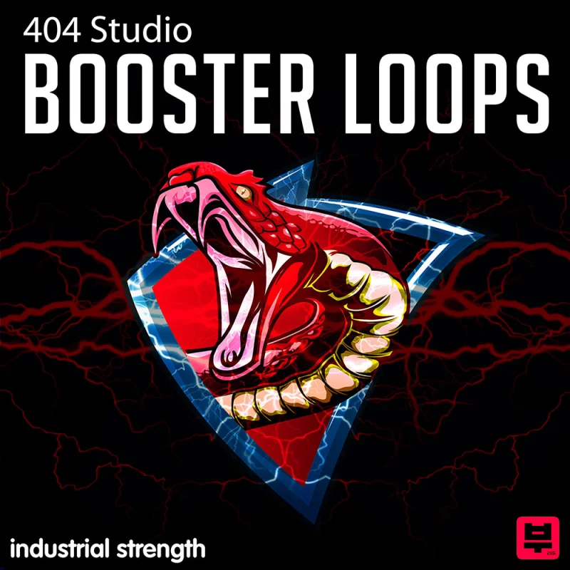 Industrial Strength 404 Studio Booster Loops - Hard Dance