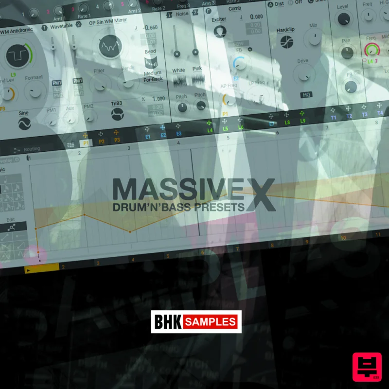 Industrial Strength BHK Samples - Massive X - Drum ‘N’ Bass Presets - Drum and Bass