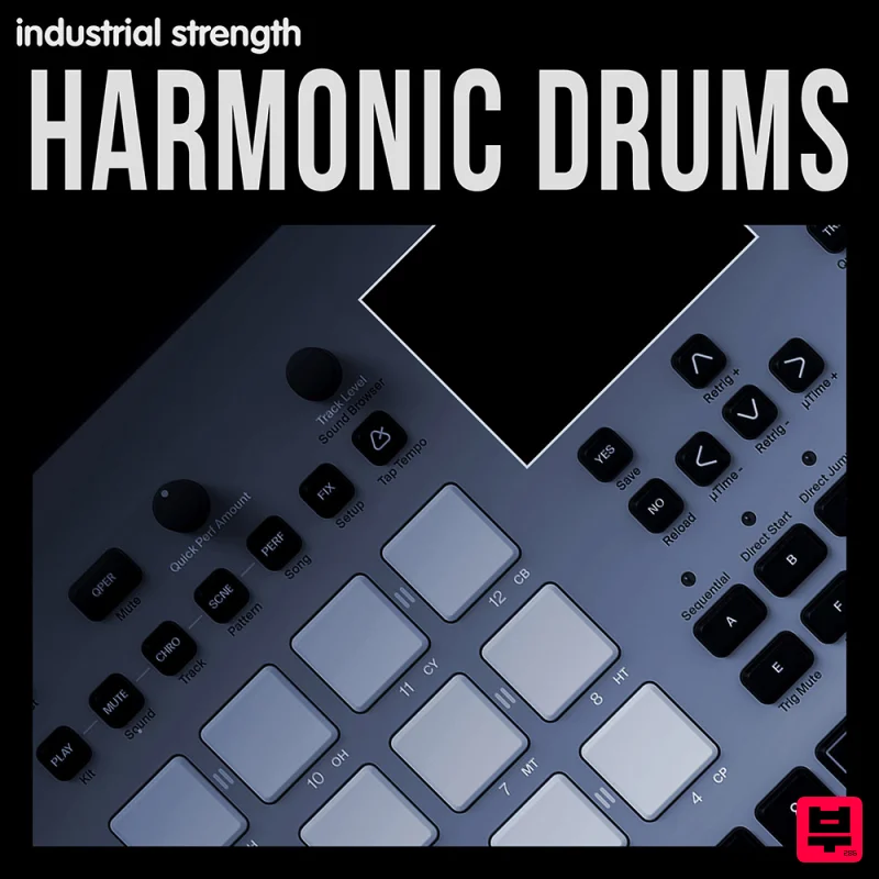 Industrial Strength Harmonic Drums - Techno